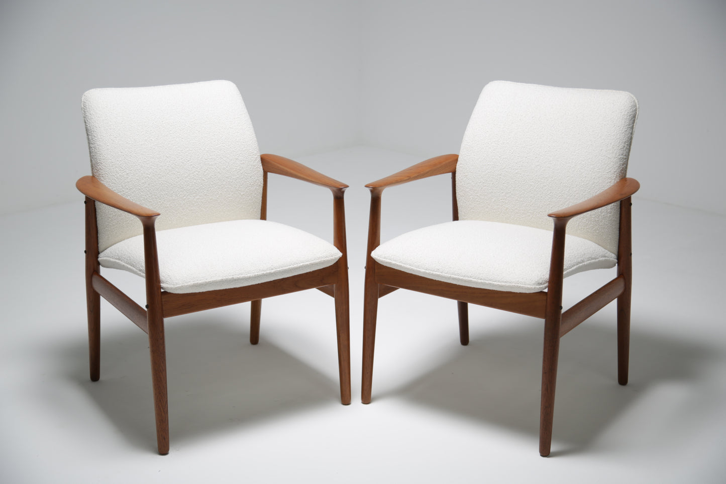 Pair of teak Grete Jalk chairs