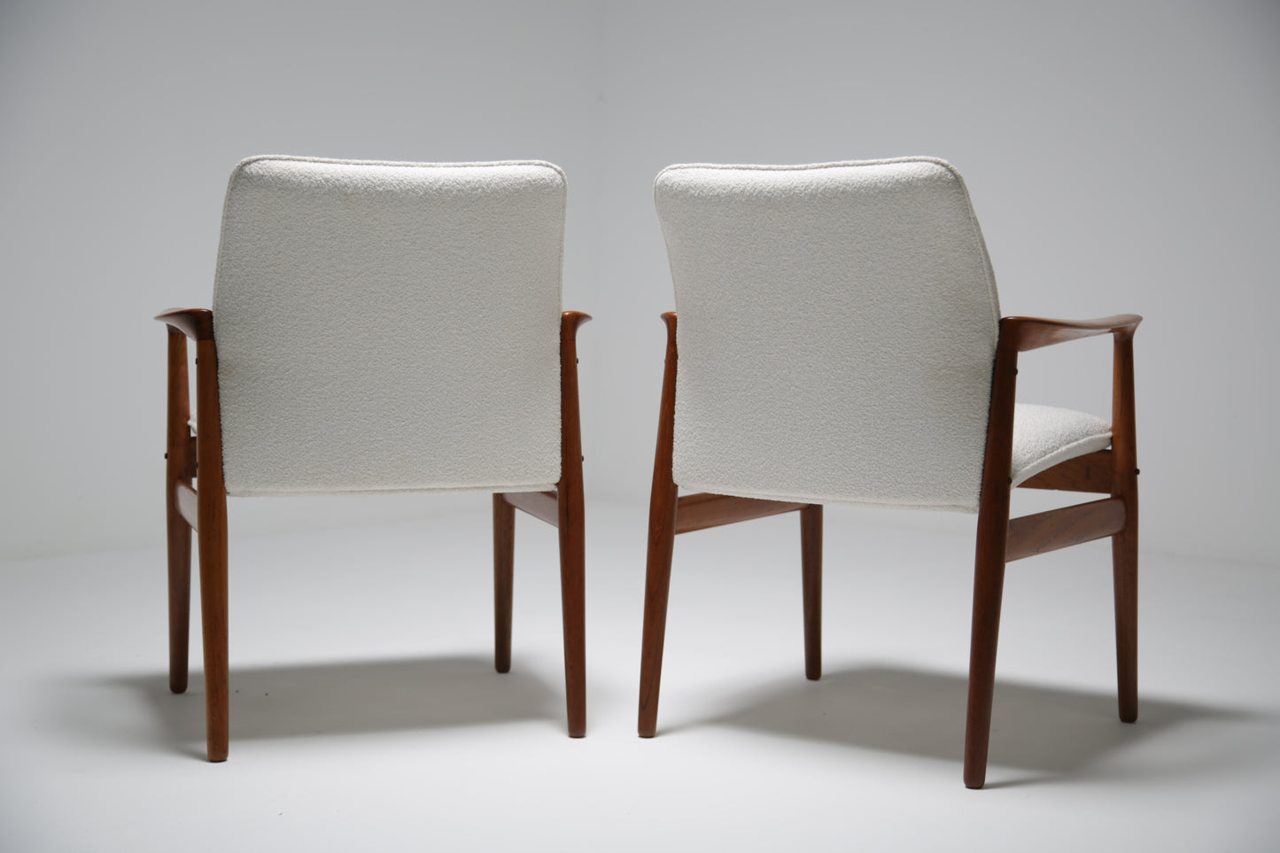 Pair of teak Grete Jalk chairs
