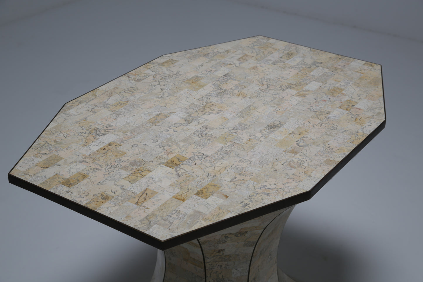 Maitland Smith stone console table or Centre table.